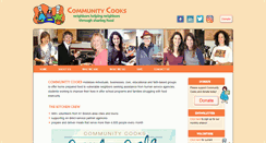 Desktop Screenshot of communitycooks.org